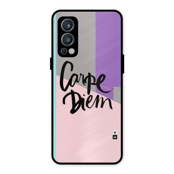 Stripes Black Diem Metal Back Case for OnePlus Nord 2 5G