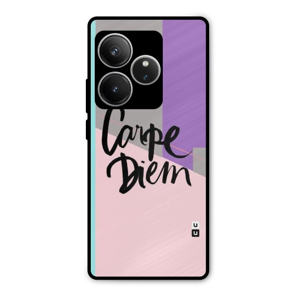 Stripes Black Diem Metal Back Case for Realme GT 6