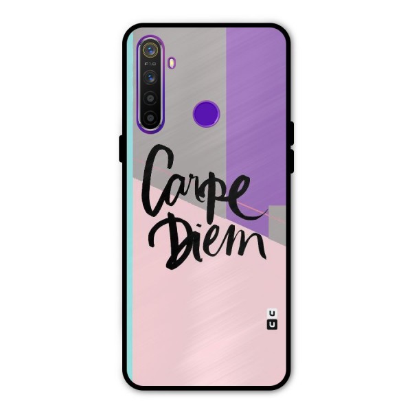 Stripes Black Diem Metal Back Case for Realme Narzo 10