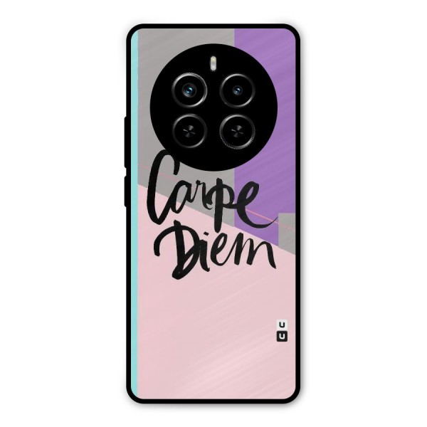 Stripes Black Diem Metal Back Case for Realme P1 Pro