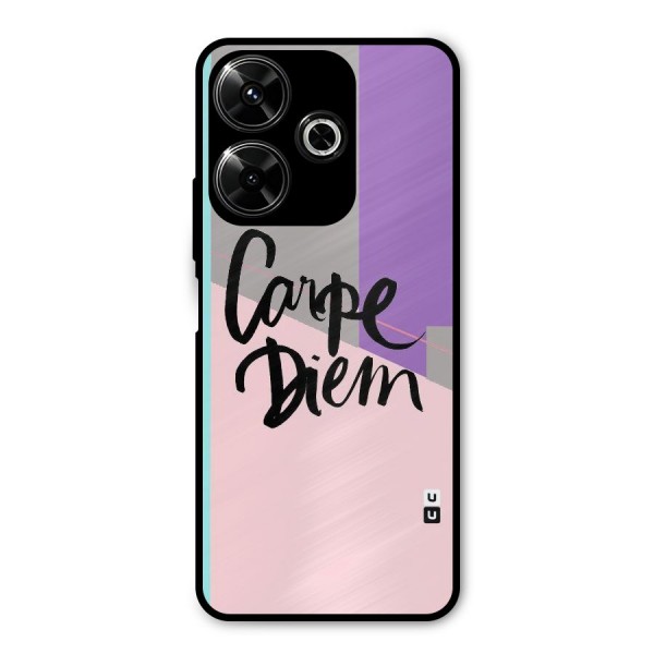 Stripes Black Diem Metal Back Case for Redmi 13 5G
