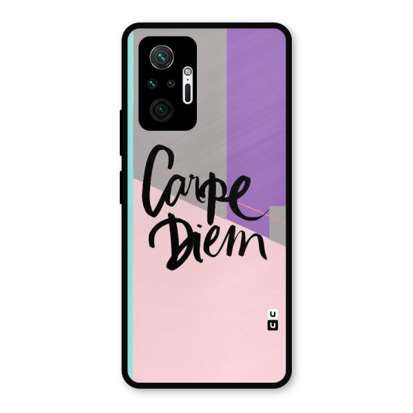 Stripes Black Diem Metal Back Case for Redmi Note 10 Pro Max