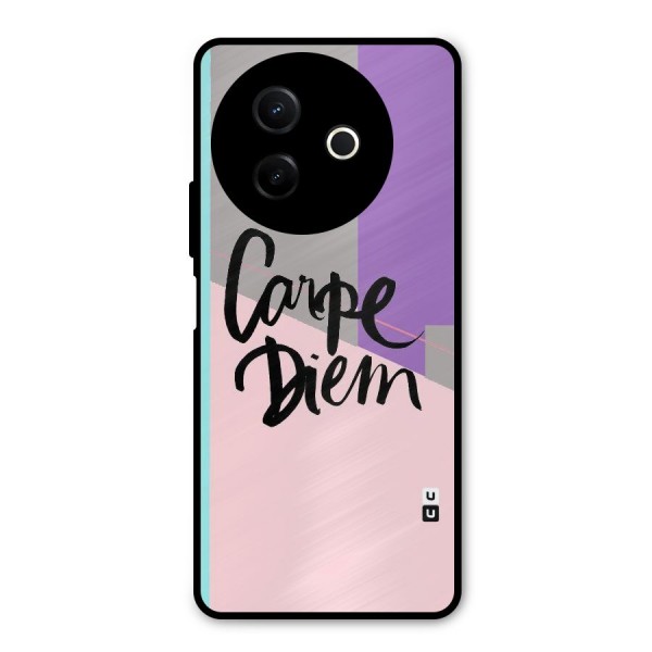 Stripes Black Diem Metal Back Case for Vivo Y39