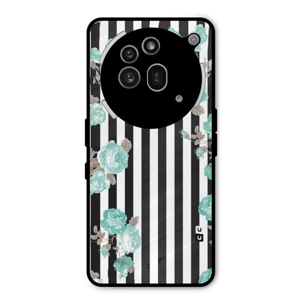 Stripes Bloom Metal Back Case for Nothing Phone 3a Pro