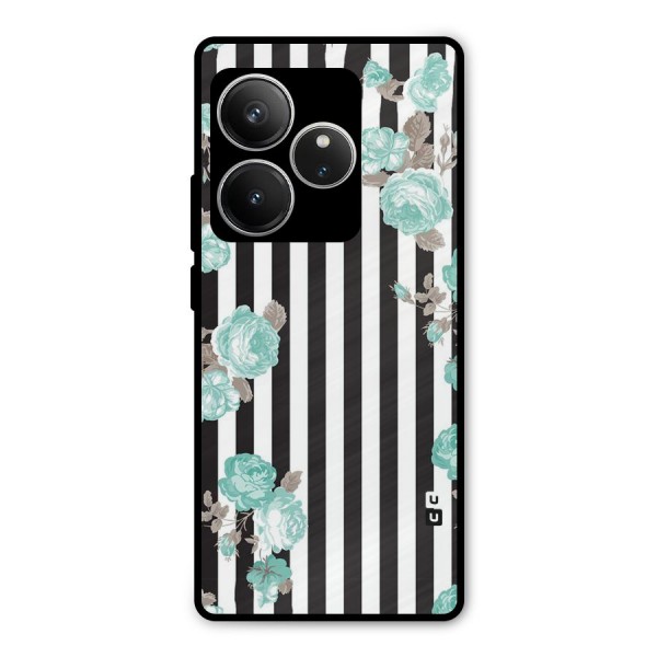 Stripes Bloom Metal Back Case for Realme GT 6