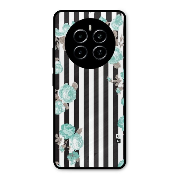 Stripes Bloom Metal Back Case for Realme P1