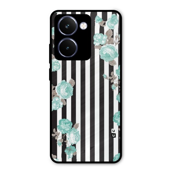 Stripes Bloom Metal Back Case for Realme P3 Ultra