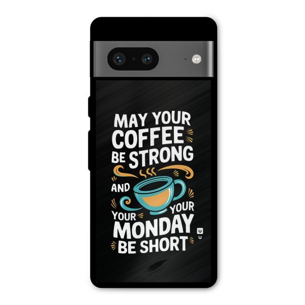 Strong Coffee Metal Back Case for Google Pixel 7