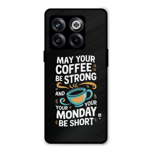 Strong Coffee Metal Back Case for OnePlus 10T