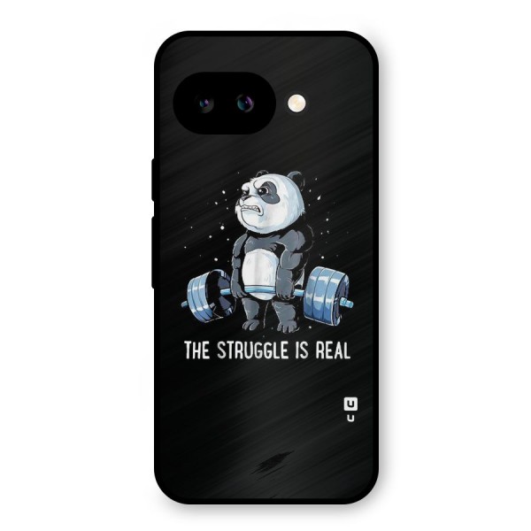 Struggle in Real Metal Back Case for Google Pixel 9a