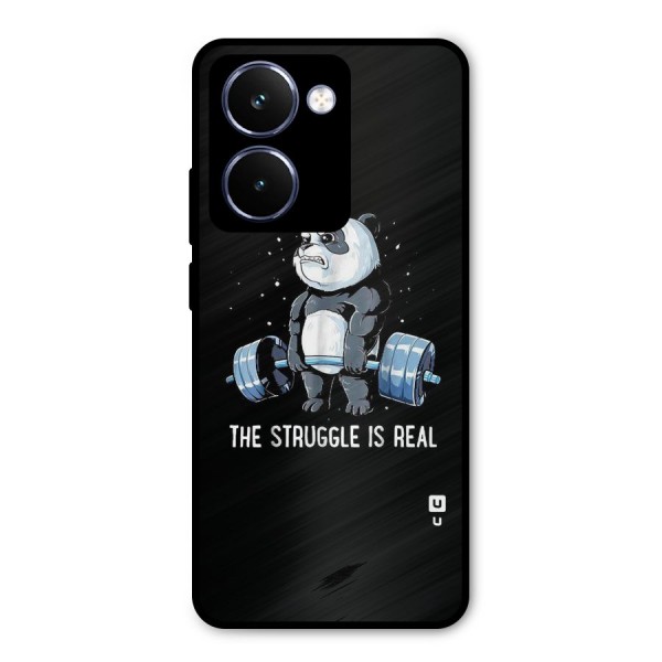 Struggle in Real Metal Back Case for Realme P3 Ultra