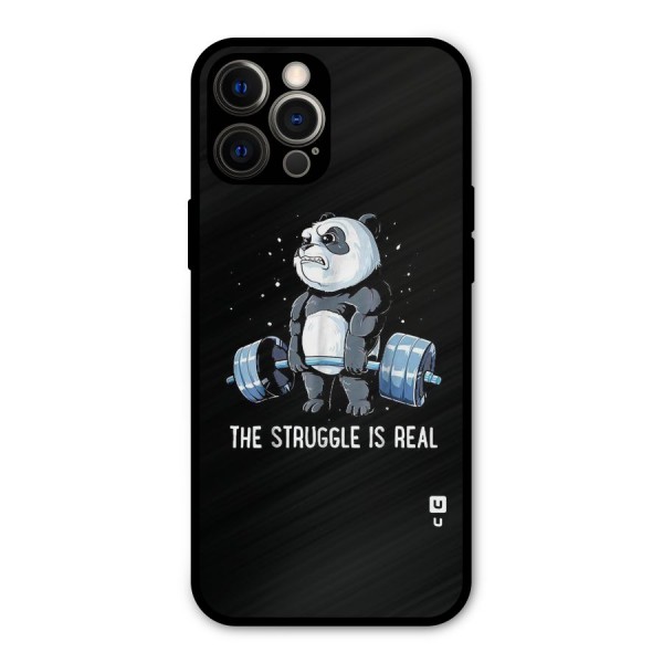 Struggle in Real Metal Back Case for iPhone 12 Pro Max