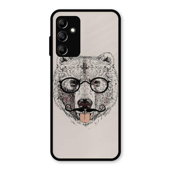 Studious Bear Metal Back Case for Galaxy A14 5G