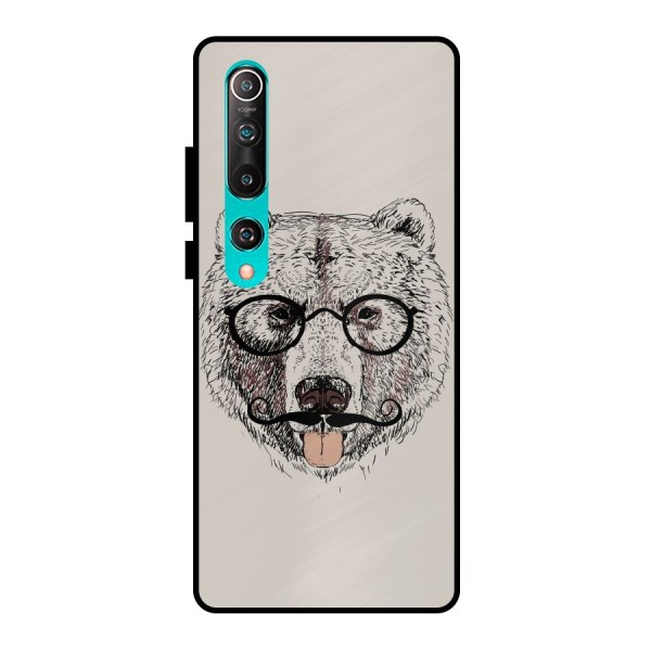 Studious Bear Metal Back Case for Mi 10