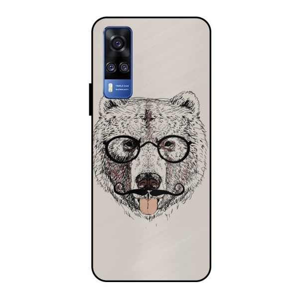 Studious Bear Metal Back Case for Vivo Y51