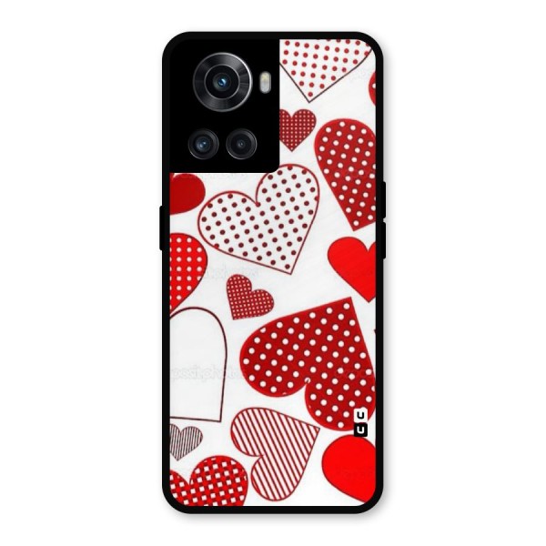 Style Hearts Metal Back Case for OnePlus 10R