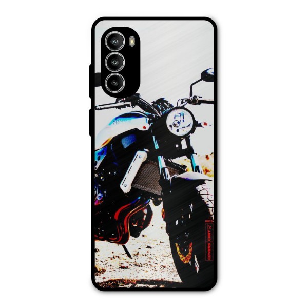 Stylish Ride Extreme Metal Back Case for Moto G52