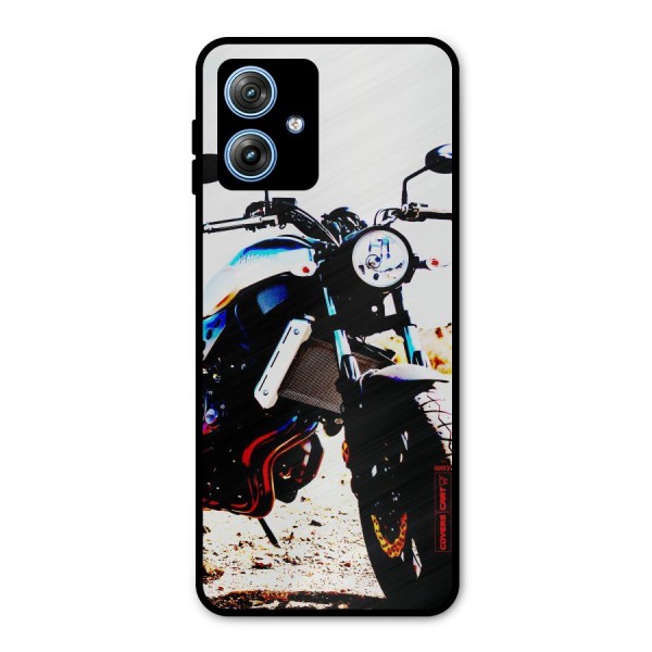 Stylish Ride Extreme Metal Back Case for Moto G54