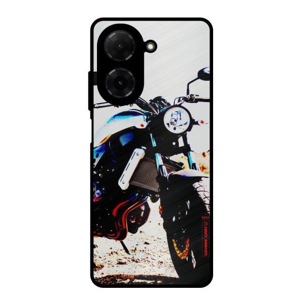 Stylish Ride Extreme Metal Back Case for Poco C71