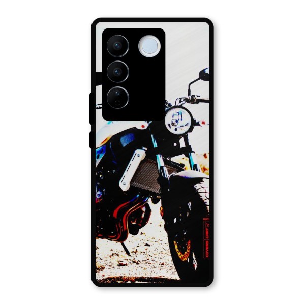 Stylish Ride Extreme Metal Back Case for Vivo V27 Pro