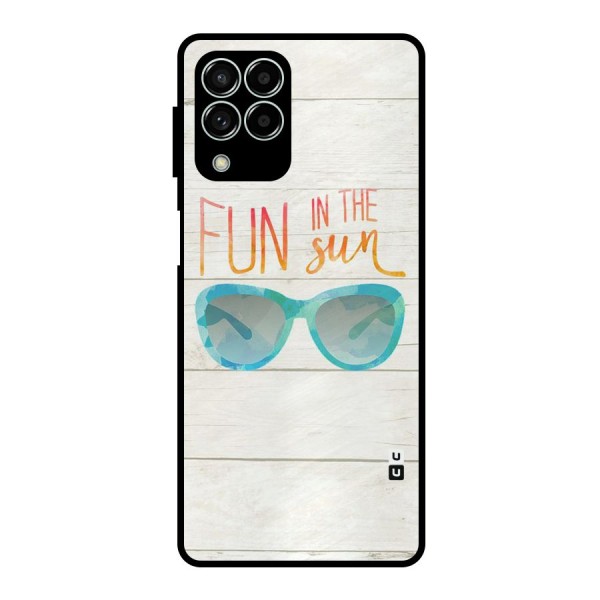 Sun Fun Metal Back Case for Galaxy M33