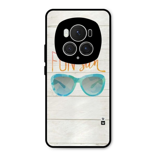 Sun Fun Metal Back Case for Honor Magic6 Pro