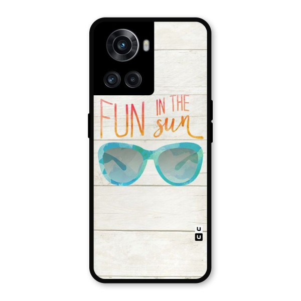 Sun Fun Metal Back Case for OnePlus 10R