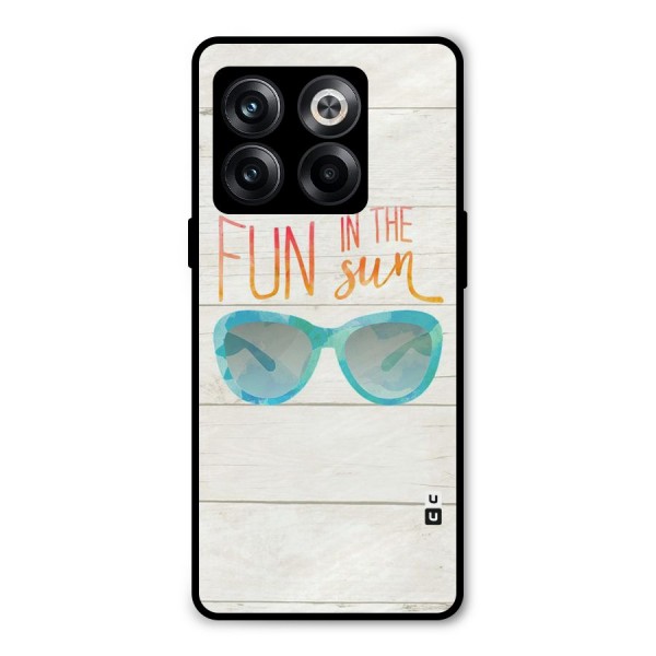 Sun Fun Metal Back Case for OnePlus 10T