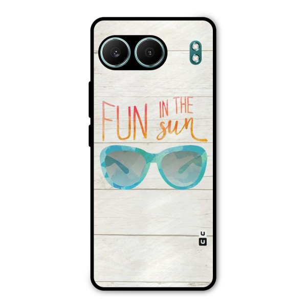 Sun Fun Metal Back Case for OnePlus Nord 4