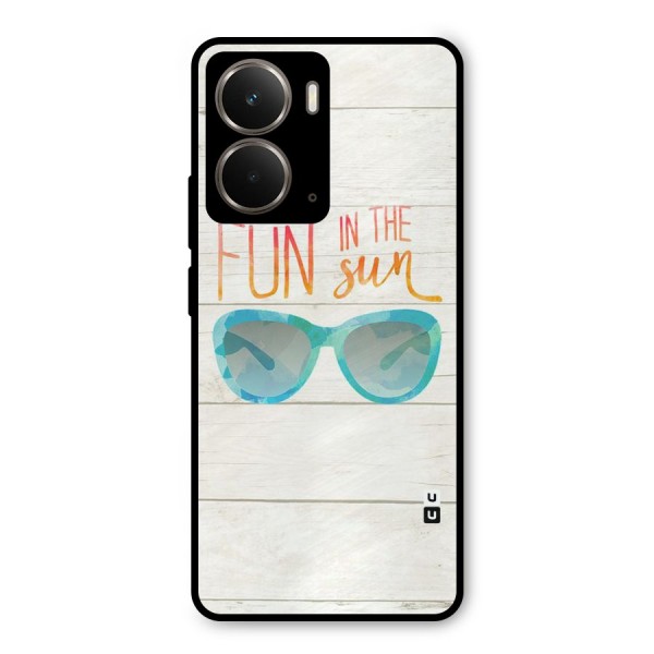 Sun Fun Metal Back Case for Realme P3