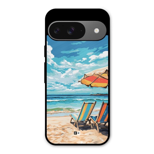 Sunny Beach Metal Back Case for Google Pixel 9
