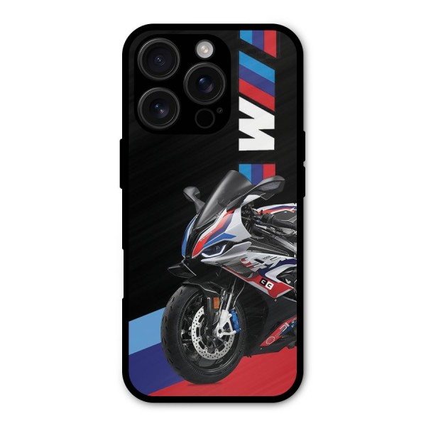 SuperBike Stance Metal Back Case for iPhone 16 Pro