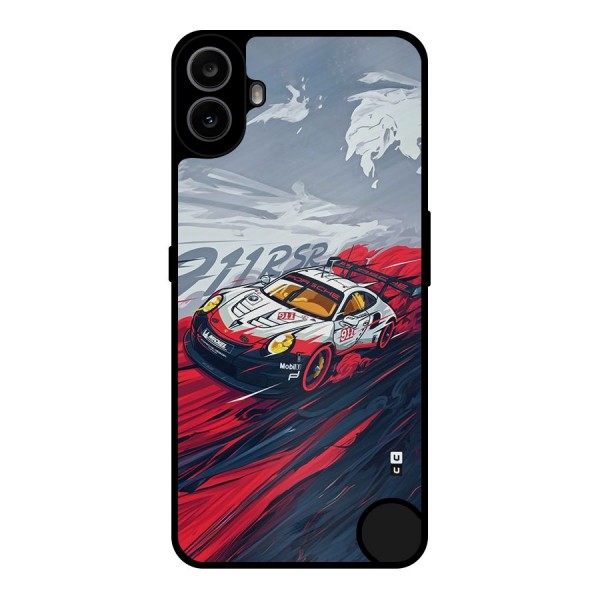 Super Car illustration Metal Back Case for Nothing CMF Phone 1