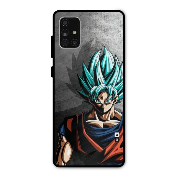 Super Saiyan Art Metal Back Case for Galaxy A71
