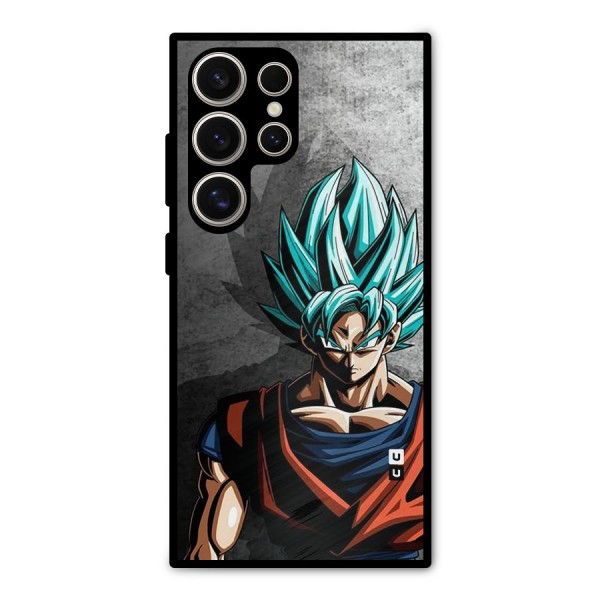 Super Saiyan Art Metal Back Case for Galaxy S24 Ultra