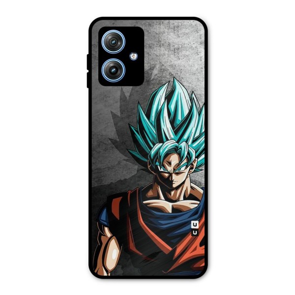 Super Saiyan Art Metal Back Case for Moto G54