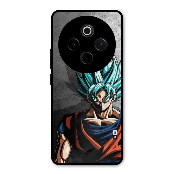 Super Saiyan Art Metal Back Case for iQOO Z10
