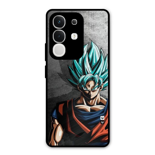Super Saiyan Art Metal Back Case for iQOO Z10x