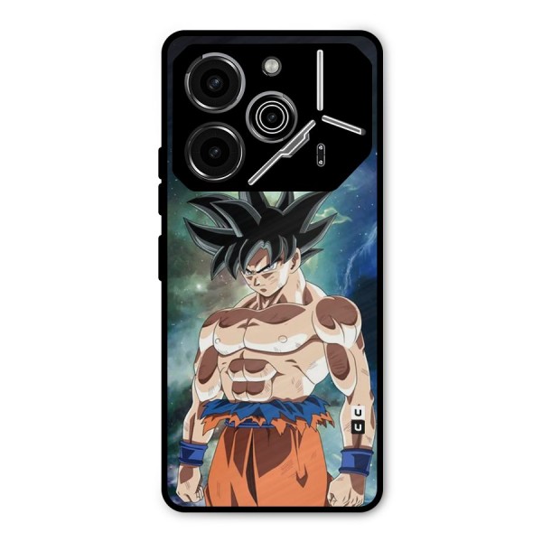 Super Saiyan God Metal Back Case for Tecno Pova 6 Pro