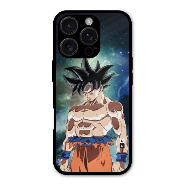 Super Saiyan God Metal Back Case for iPhone 16 Pro