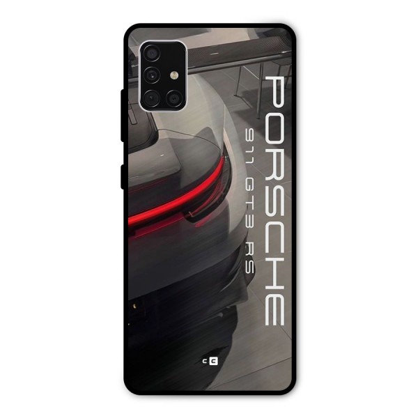 Super Sports Car Metal Back Case for Galaxy A51