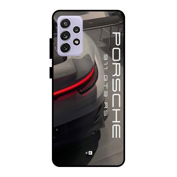 Super Sports Car Metal Back Case for Galaxy A72