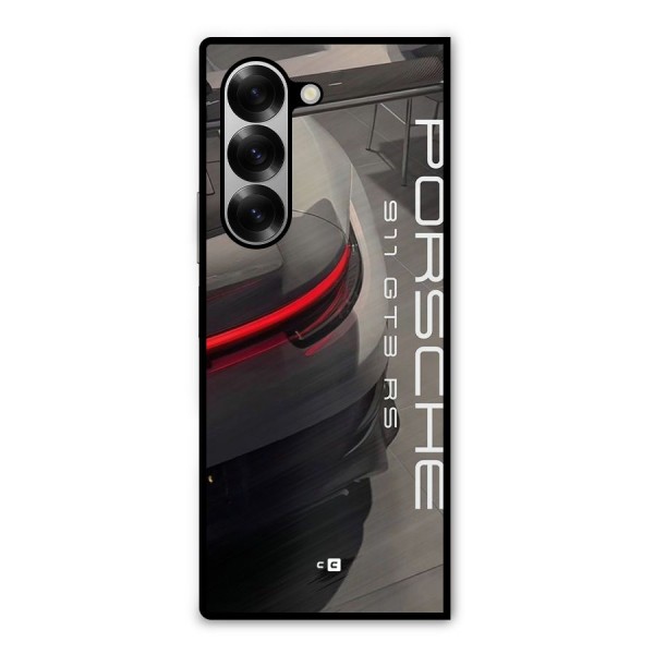 Super Sports Car Metal Back Case for Galaxy Z Fold6
