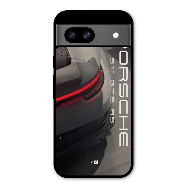 Super Sports Car Metal Back Case for Google Pixel 8a