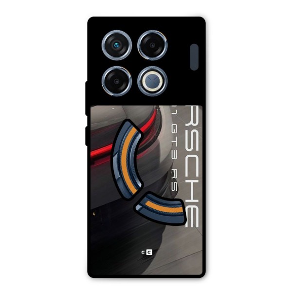 Super Sports Car Metal Back Case for Infinix GT 20 Pro