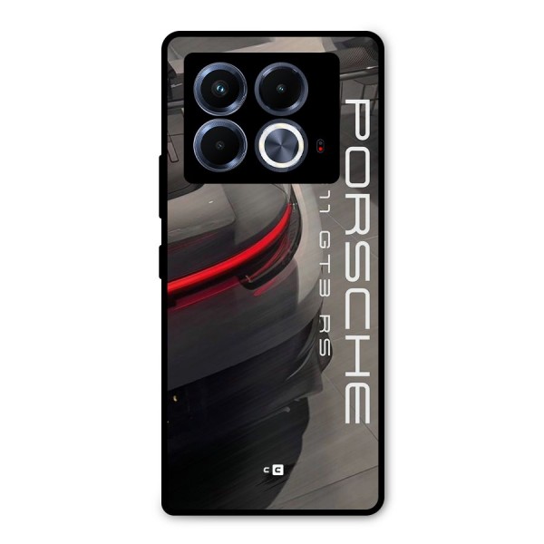 Super Sports Car Metal Back Case for Infinix Note 40 5G