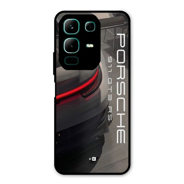 Super Sports Car Metal Back Case for Infinix Note 50x