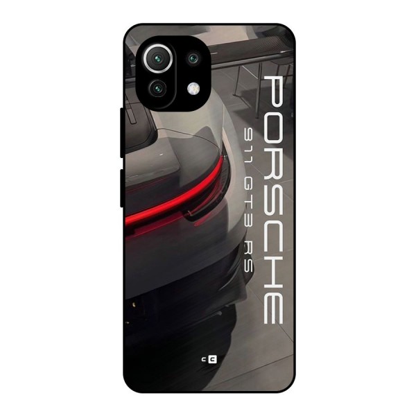 Super Sports Car Metal Back Case for Mi 11 Lite NE 5G