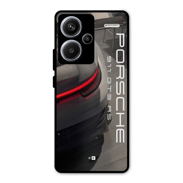 Super Sports Car Metal Back Case for Redmi Note 13 Pro Plus