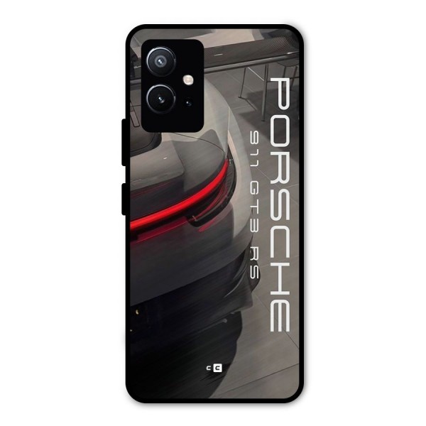 Super Sports Car Metal Back Case for Vivo T1 5G